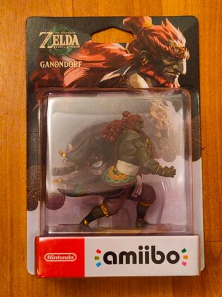 Pack Amibbo zelda y ganondorf regalo postal.