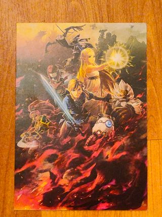 Pack Amibbo zelda y ganondorf regalo postal.