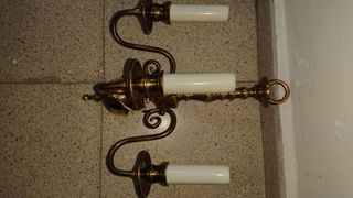 Candelabro de tres brazos