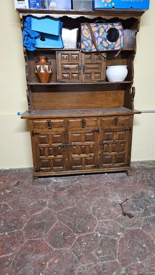 Mueble salón comedor madera mazizo