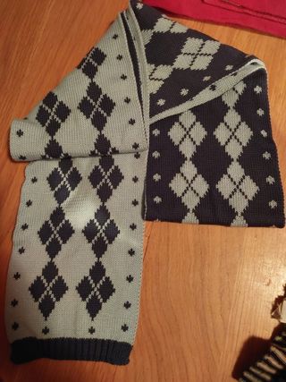 Bufanda reversible