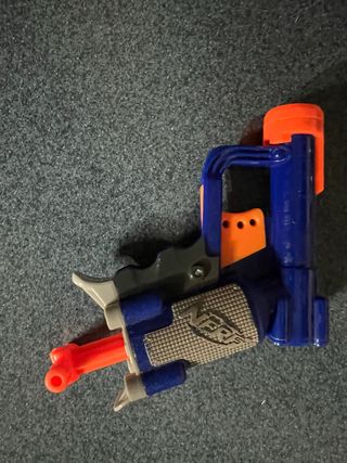 pistola nerf dardos
