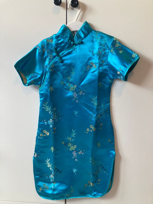 Vestido oriental niña talla 6