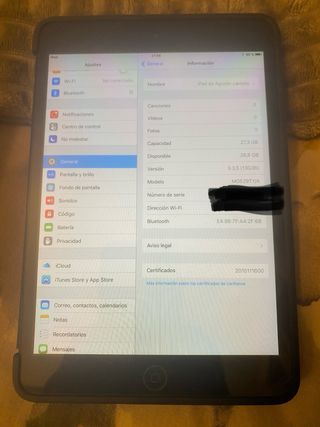 Ipad mini wifi 32 gb Black