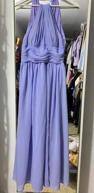 Vestido de dama de honor o fiesta estilo griego