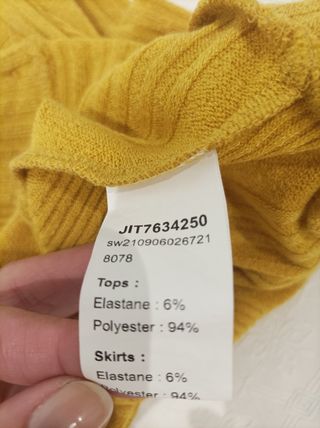 Top mostaza Shein 🎀