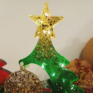 Albero di natale in resina