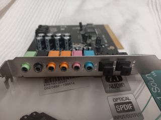 Tarjeta de sonido 7.1 con SPDIF