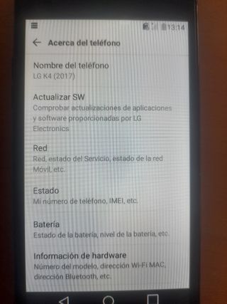 Móvil Lg no aguanta la bateria