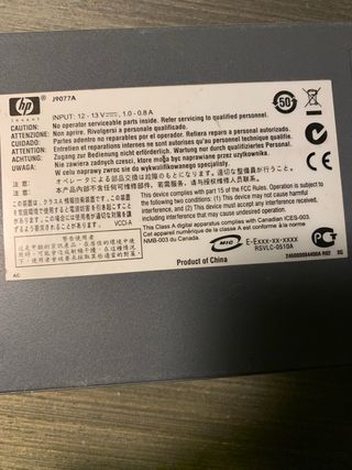 Switch profesional HP ProCurve 1400-8G (J9077A)