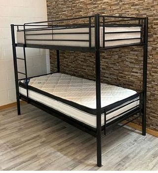 Litera metalica con colchones viscolasticos