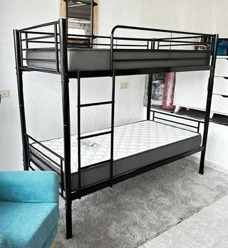 Litera metalica con colchones viscolasticos