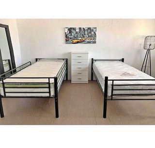 Litera metalica con colchones viscolasticos