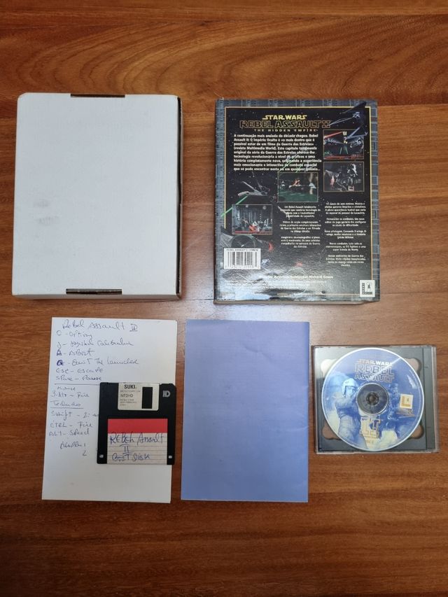 Star Wars Rebel Assault II PC Big Box game