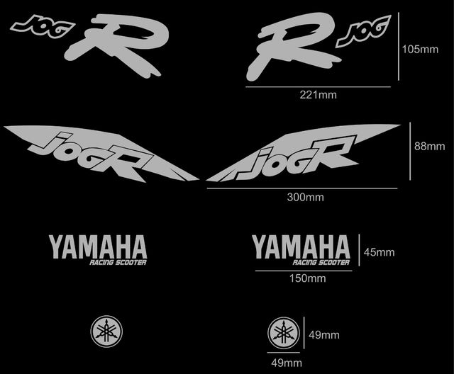 KIT PEGATINAS YAMAHA JOG R.