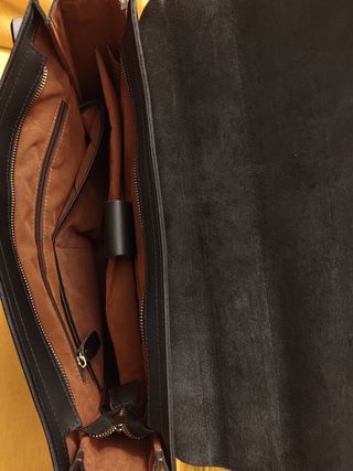Cartera de cuero de ejecutivo