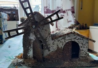 MOLINO FIGURA PESEBRE ELECTRICO