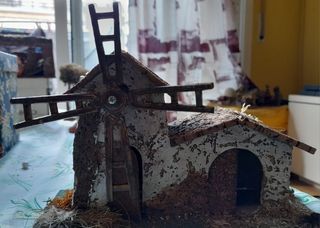 MOLINO FIGURA PESEBRE ELECTRICO