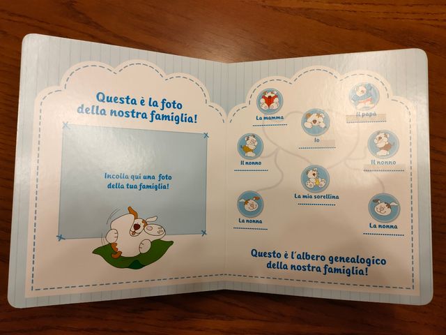 Diario per bambini con fratello neonato
