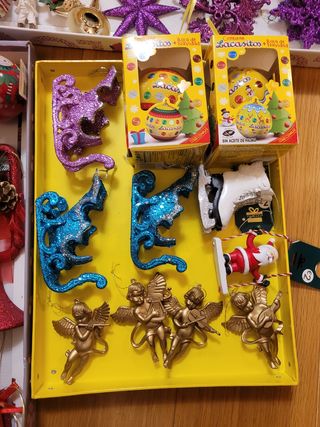 Lote bolas de navidad aprox. 420 bolas