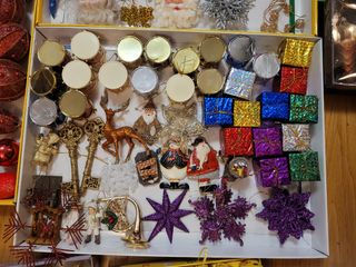 Lote bolas de navidad aprox. 420 bolas