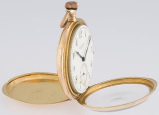Charles Ed Lardet Pocket Watch Gold 18k Chimes