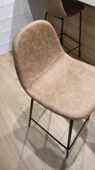 Taburete cocina de polipiel