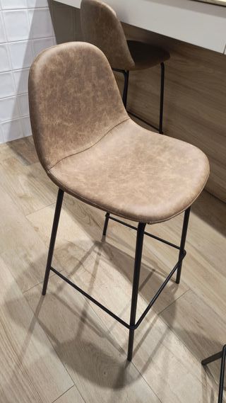 Taburete cocina de polipiel