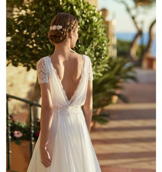 Vestido novia Aire Barcelona modelo Palmira