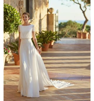 Vestido novia Aire Barcelona modelo Palmira