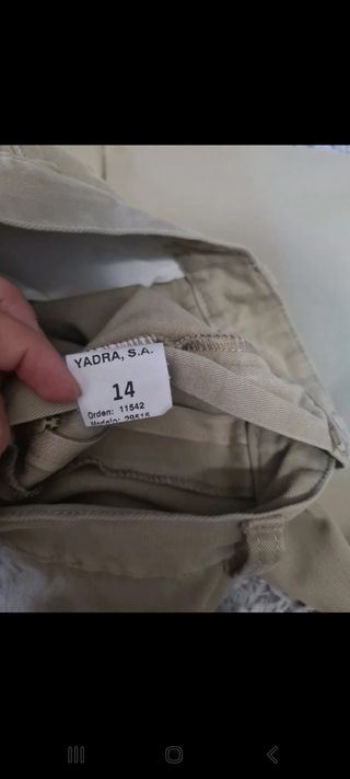Pantalón uniforme Ntra. Sra. De las Merc