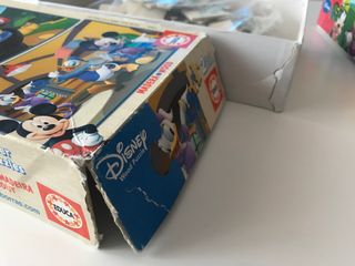 4 Puzzles Mickey madera