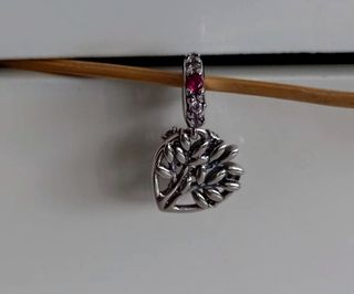 🌳 Charm colgante Corazón Árbol de la vida.
