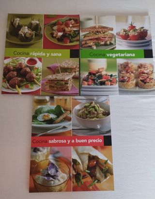 Lote 3 libros cocina actual Ikea
