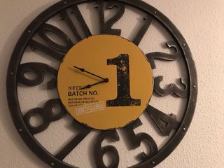 Reloj estilo industrial GRANDE 59 CM