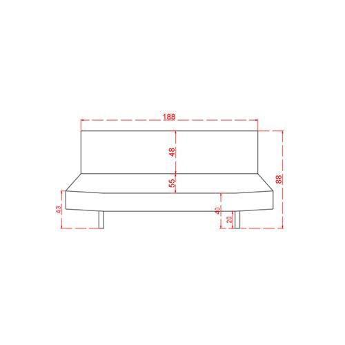 SOFÁ-CAMA NOVA OFERTA!! MOBILIÁRIO KUBIK