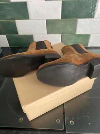 Botines marrones piel Fosco