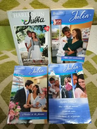 Lote 4 novelas románticas