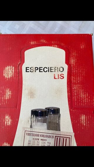 20€ lote Salero Especiero