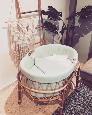 Mini cuna / Moisés bambú