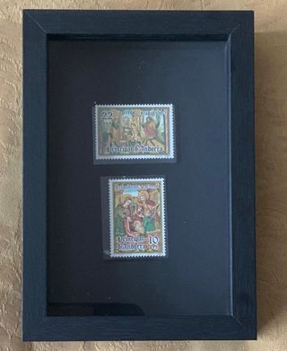 belen 2 sellos 1980 principado de andorra