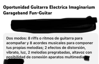 TECLADO Y GUITARRA ELECTRICOS Imaginarium