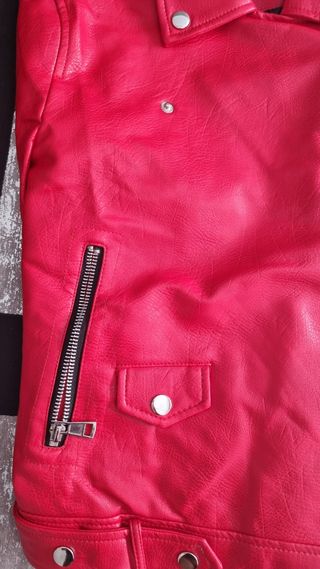 Cazadora Polipiel Mango T.XL
