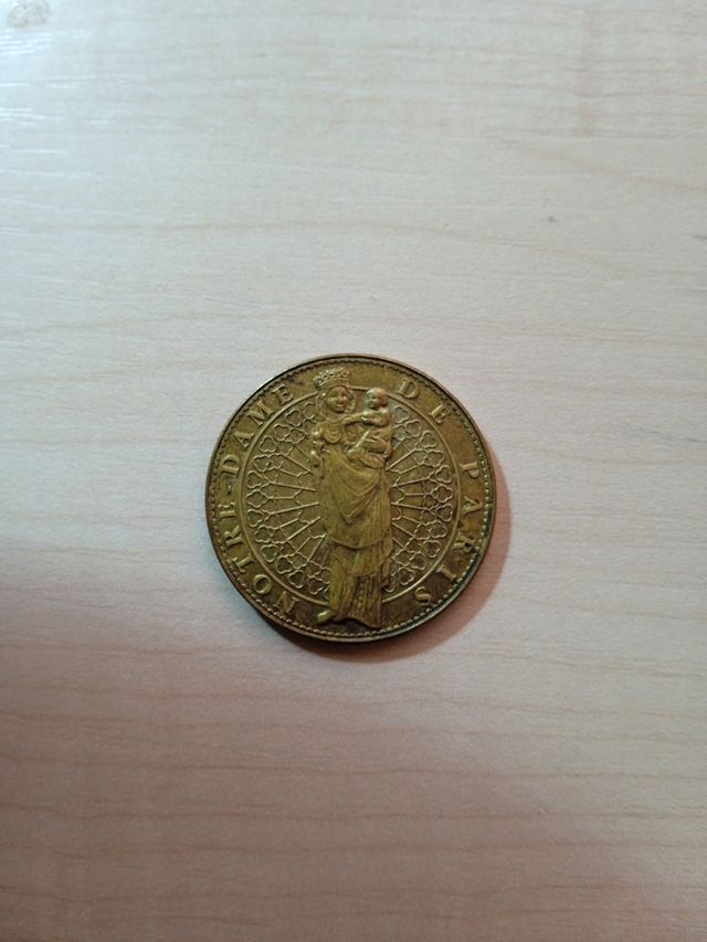 Moneda de colección Notre-Dame