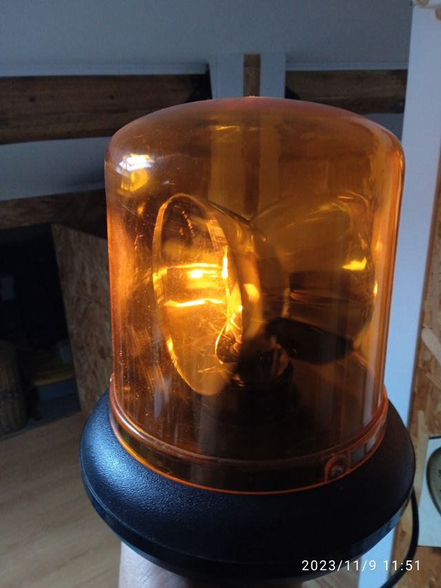 Luz giratoria 220v   escuchó ofertas 