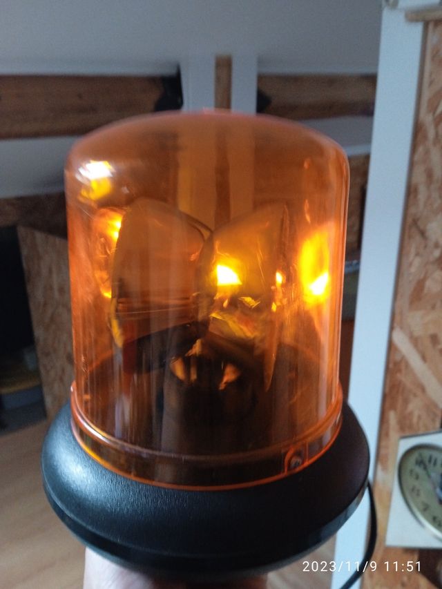 Luz giratoria 220v   escuchó ofertas 