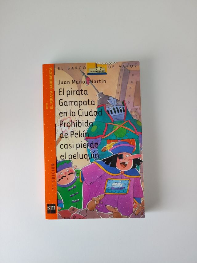 Libro "El pirata Garrapata"