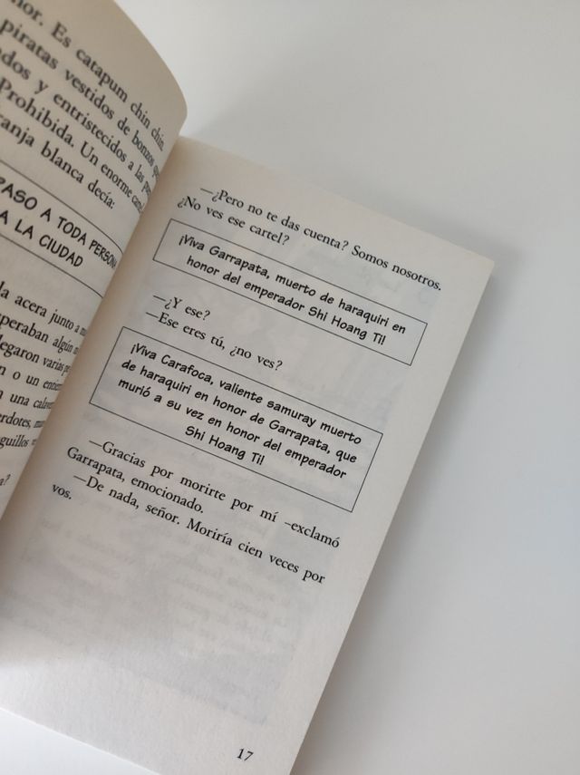 Libro "El pirata Garrapata"