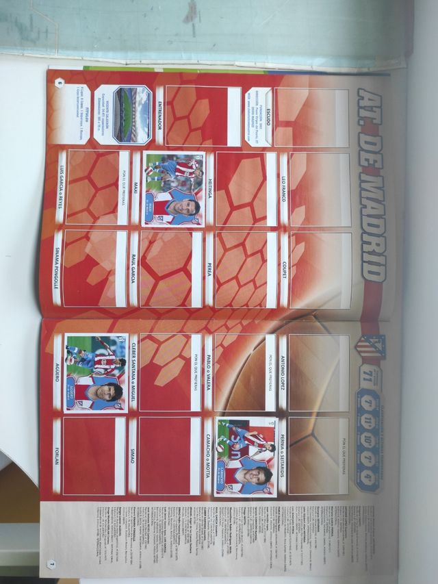 Álbum cromos colección La Liga 80-09