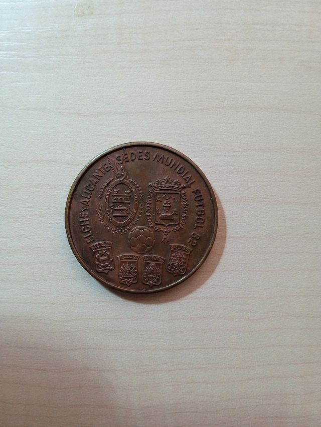 MEDALLA/MONEDA COLECCIONISTA DE BRONCE